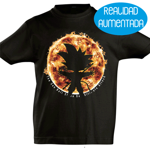 Camiseta manga corta niño - Draco Realidad Aumentada.
