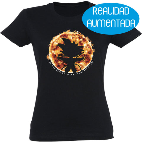 Camiseta mujer cuello redondo - Draco Realidad Aumentada.