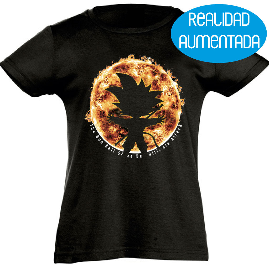Camiseta manga corta niña - Draco Realidad Aumentada