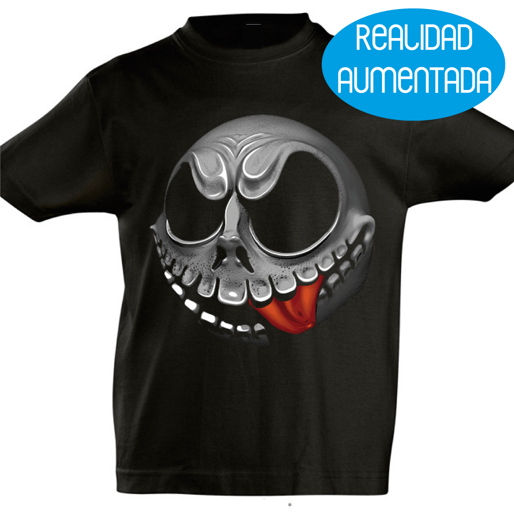 Camiseta manga corta niño - Jack Realidad Aumentada.
