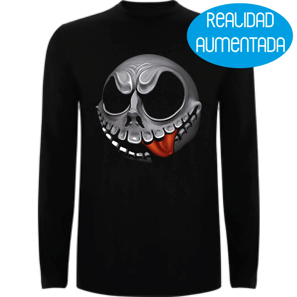 Camiseta hombre manga larga - Jack Realidad Aumentada.