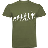 Camiseta hombre manga corta - Evolución baturro.