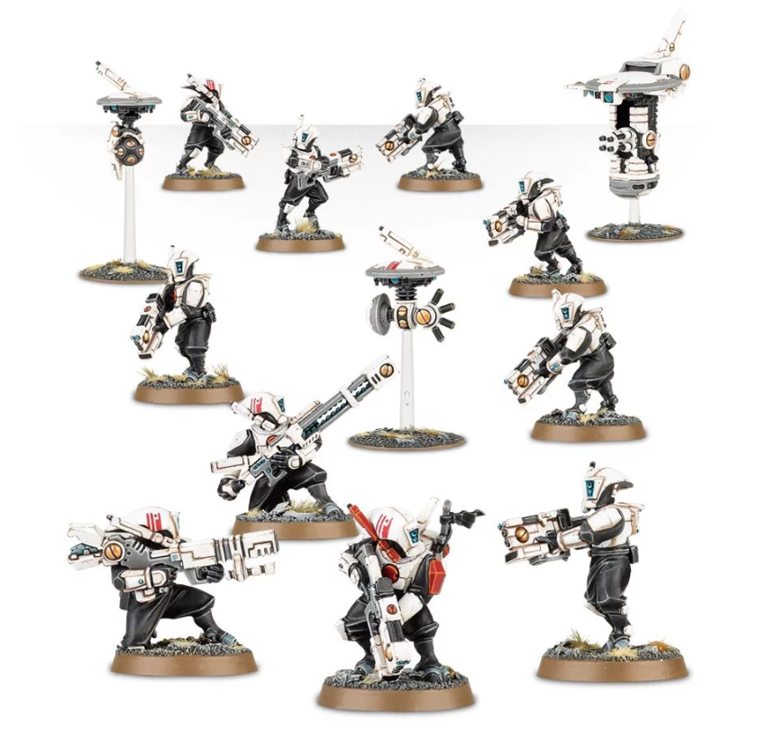 T'au Empire: Pathfinder Team