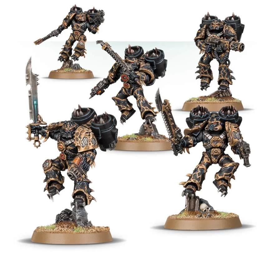 Chaos Space Marines Raptors