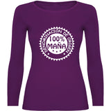 Camiseta mujer manga larga - 100% Maña.