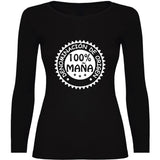 Camiseta mujer manga larga - 100% Maña.