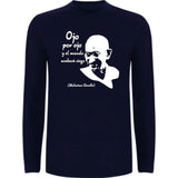 Camiseta manga larga chico - Gandhi