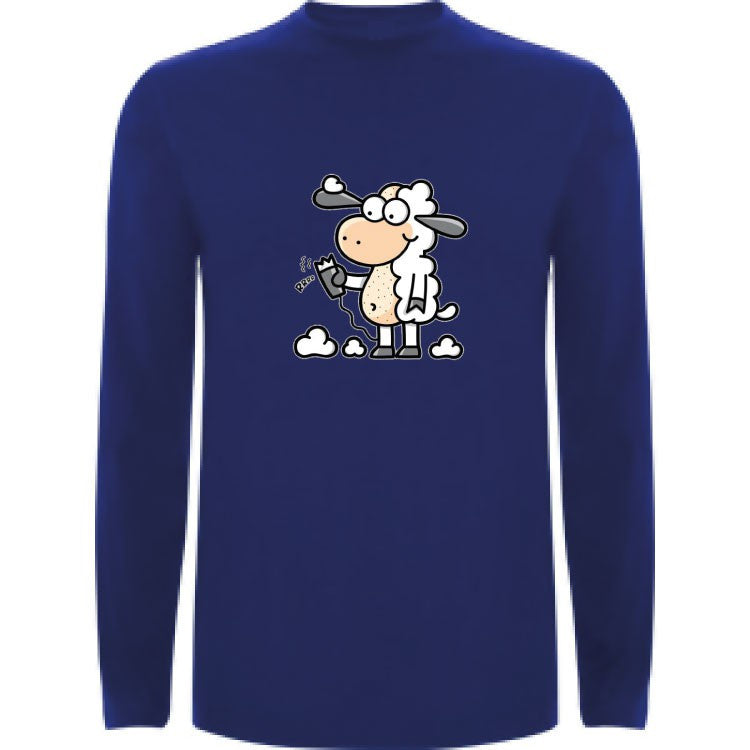 Camiseta manga larga chico - Oveja esquilada