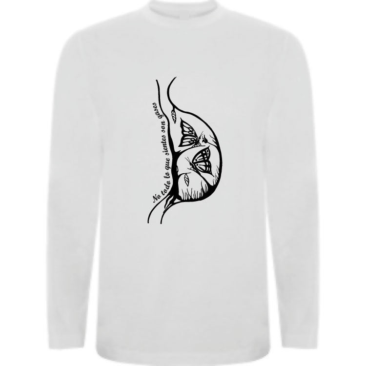 Camiseta manga larga chico - Mariposas