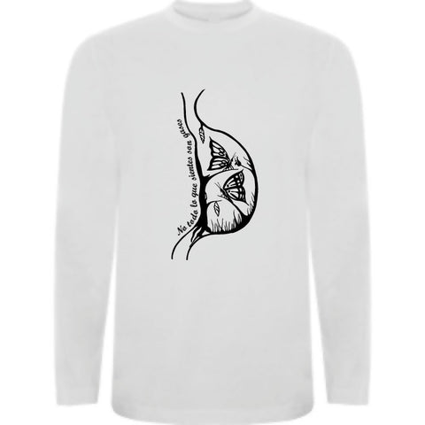 Camiseta manga larga chico - Mariposas