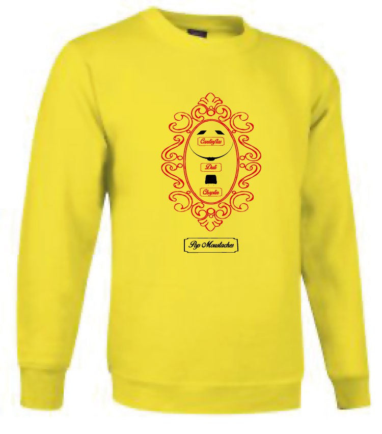 Sudadera sin capucha - Bigotes