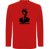 Camiseta manga larga chico - Fan de Buster Keaton