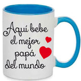 Taza Aquí bebe el mejor papá del mundo.