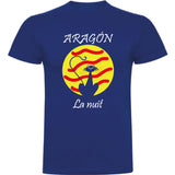 Camiseta hombre manga corta - Aragón la nuit.