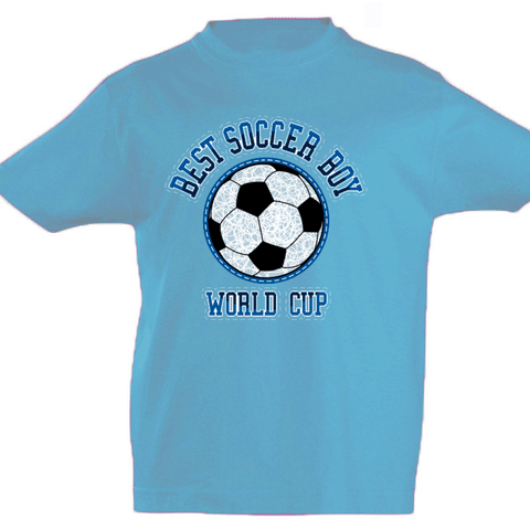 Camiseta manga corta niño - Balón Best soccer boy.