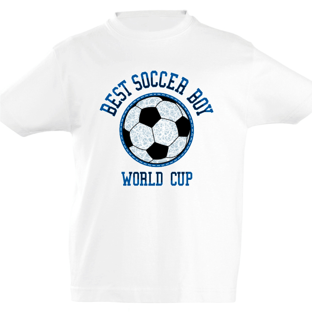 Camiseta manga corta niño - Balón Best soccer boy.