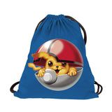 Mochila pequeña - Bola roja.