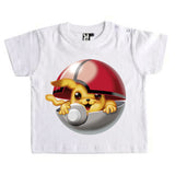 Camiseta de 0 a 2 años - Bola roja.