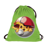 Mochila pequeña - Bola roja.