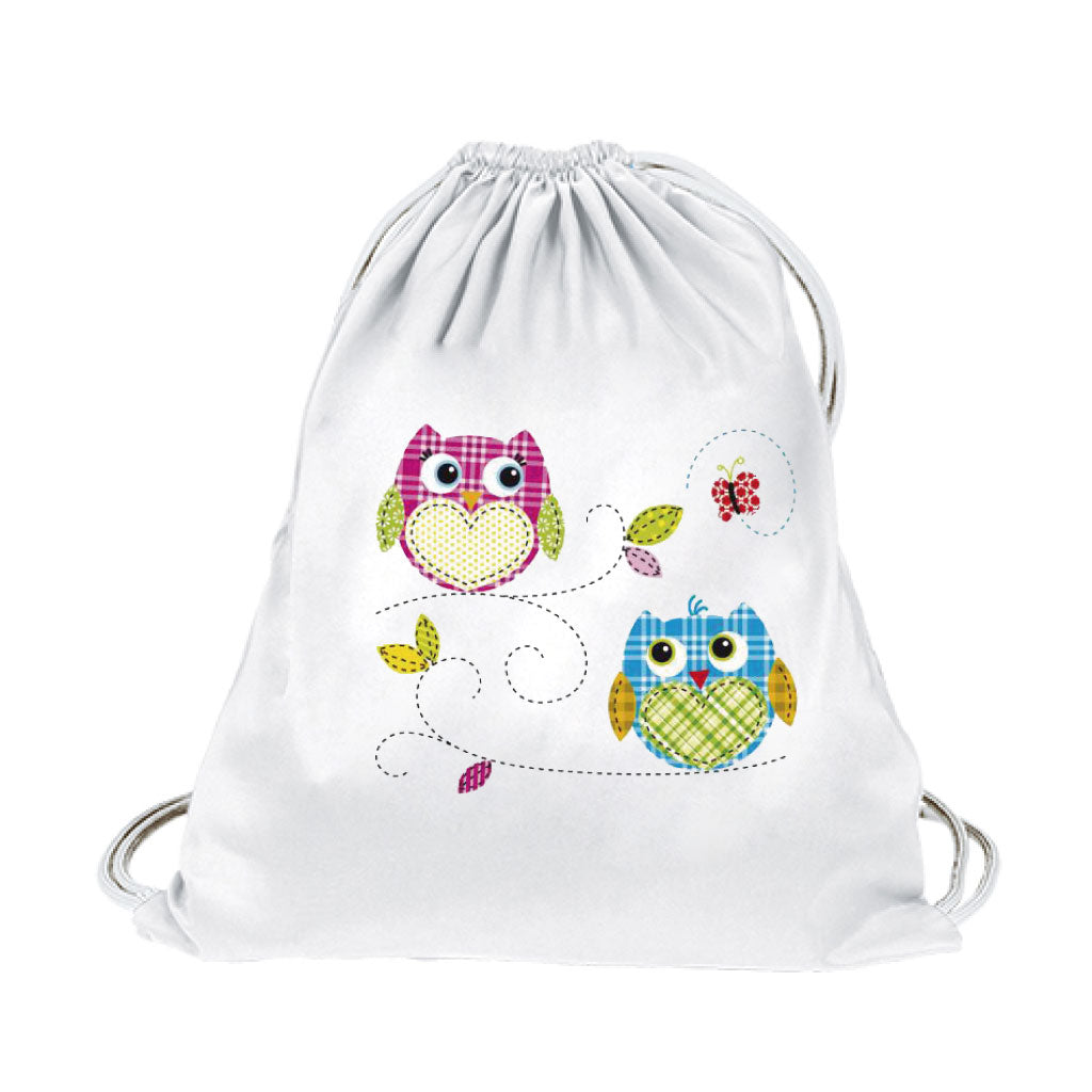 Mochila pequeña - Búhos mariposa.