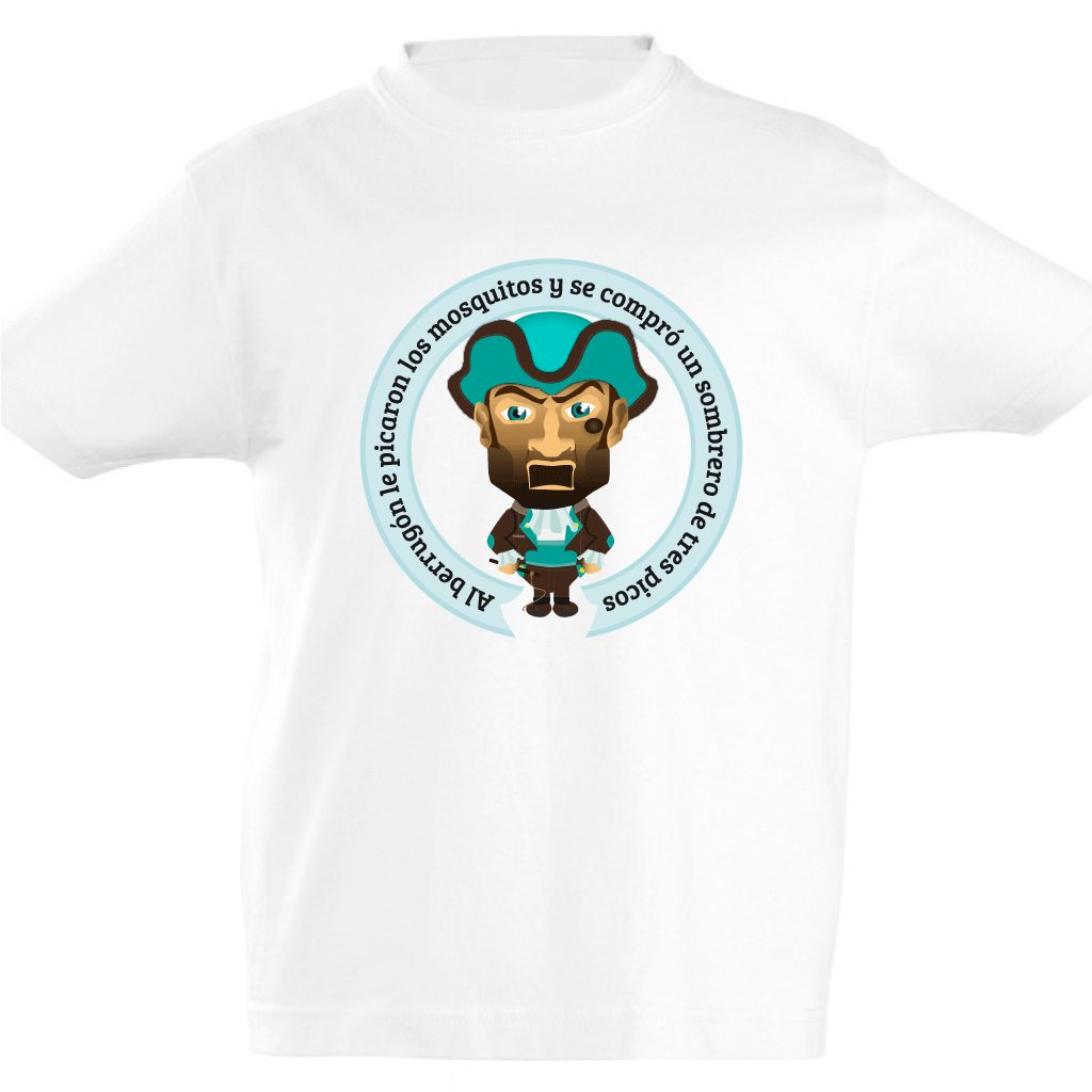 Camiseta manga corta niño - Cabezudo El Berrugón.