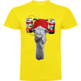 Camiseta hombre manga corta - Camello Duff.