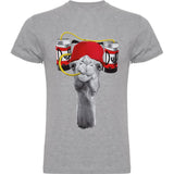 Camiseta hombre manga corta - Camello Duff.