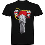 Camiseta hombre manga corta - Camello Duff.