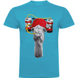 Camiseta hombre manga corta - Camello Duff.