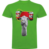 Camiseta hombre manga corta - Camello Duff.