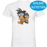 Camiseta hombre manga corta - Bolas Realidad Aumentada.