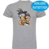 Camiseta hombre manga corta - Bolas Realidad Aumentada.