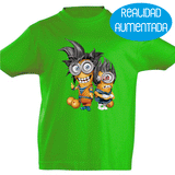 Camiseta manga corta niño -Bolas Realidad Aumentada.