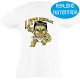 Camiseta manga corta niña - Little Hulk Realidad Aumentada