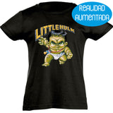 Camiseta manga corta niña - Little Hulk Realidad Aumentada