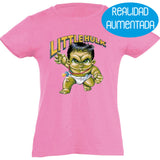 Camiseta manga corta niña - Little Hulk Realidad Aumentada