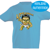 Camiseta manga corta niño - Little Hulk Realidad Aumentada.