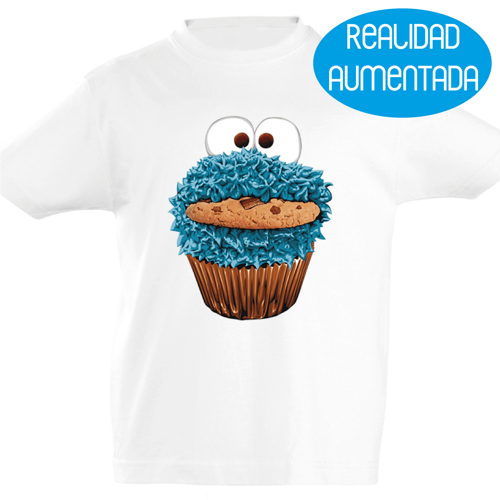 Camiseta monstruo de las galletas, Cookie Monster