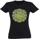 Camiseta mujer cuello redondo - Cara escondida.