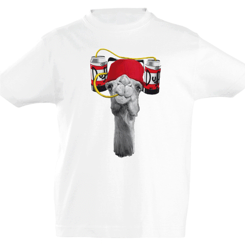 Camiseta manga corta niño - Camello Duff.