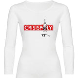 Camiseta mujer manga larga - Crisispoly