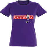 Camiseta mujer cuello redondo - Crisispoly.