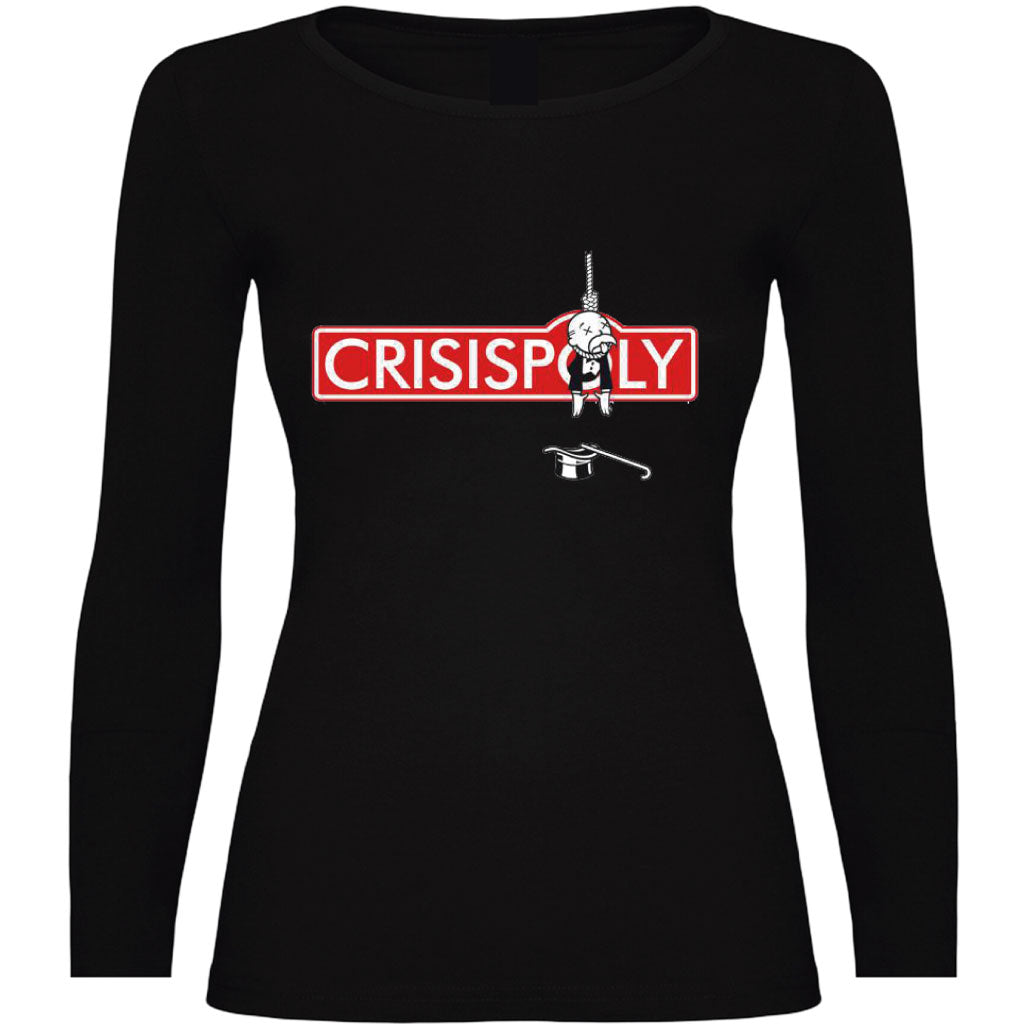 Camiseta mujer manga larga - Crisispoly