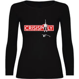 Camiseta mujer manga larga - Crisispoly