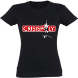 Camiseta mujer cuello redondo - Crisispoly.