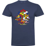 Camiseta hombre manga corta - Cubo de Rubik.