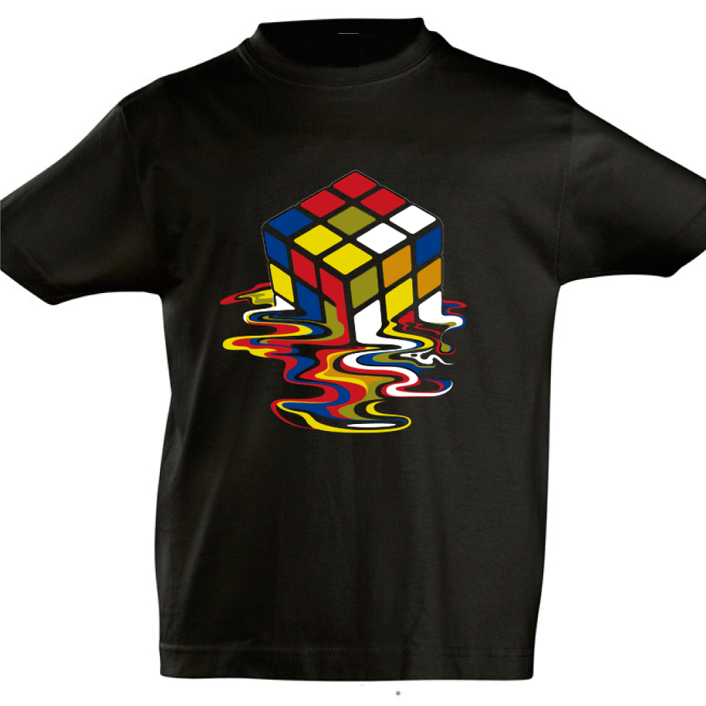 Copia de Camiseta manga corta niño - Cubo de Rubik.
