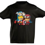 Camiseta manga corta niño - Dos Superhéroes.