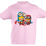 Camiseta manga corta niño - Dos Superhéroes.