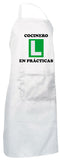 Delantal - Cocinero en prácticas